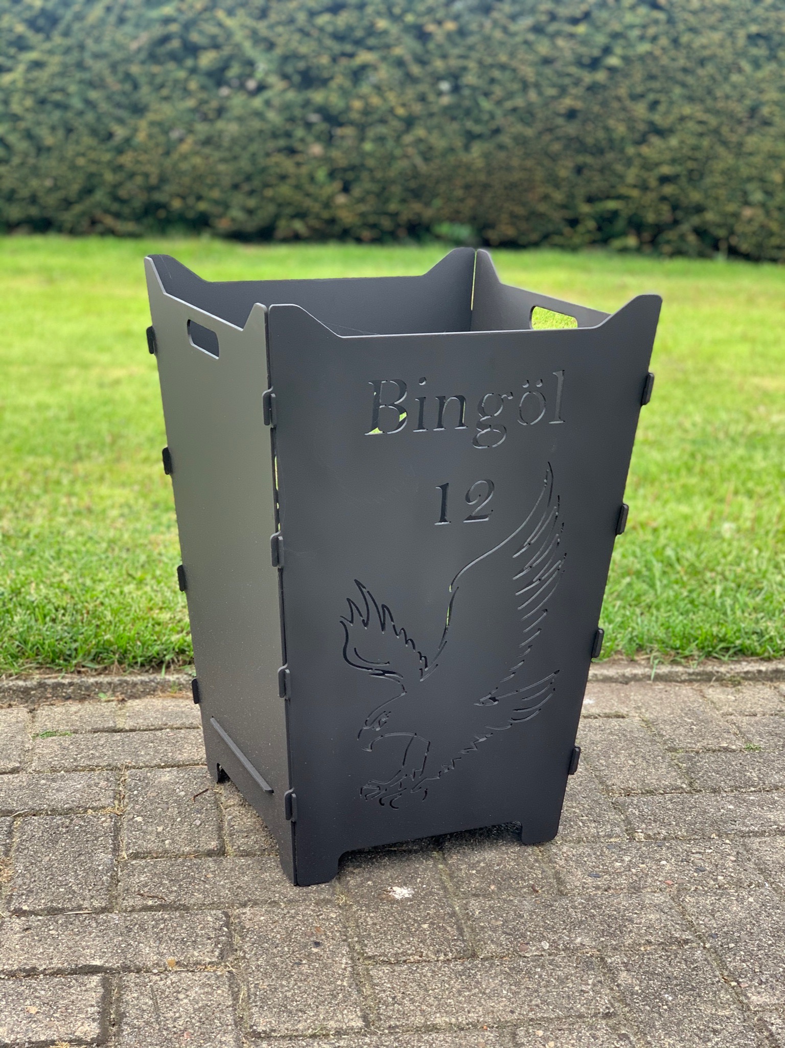 Feuerkorb Feuertonne Adler Vogel Greifvogel