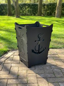 Feuerkorb Feuertonne Anker Leuchtturm Meer