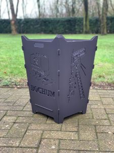 Feuerkorb Feuertonne Bochum Bergbau Ruhrpott Foerdertum Schacht