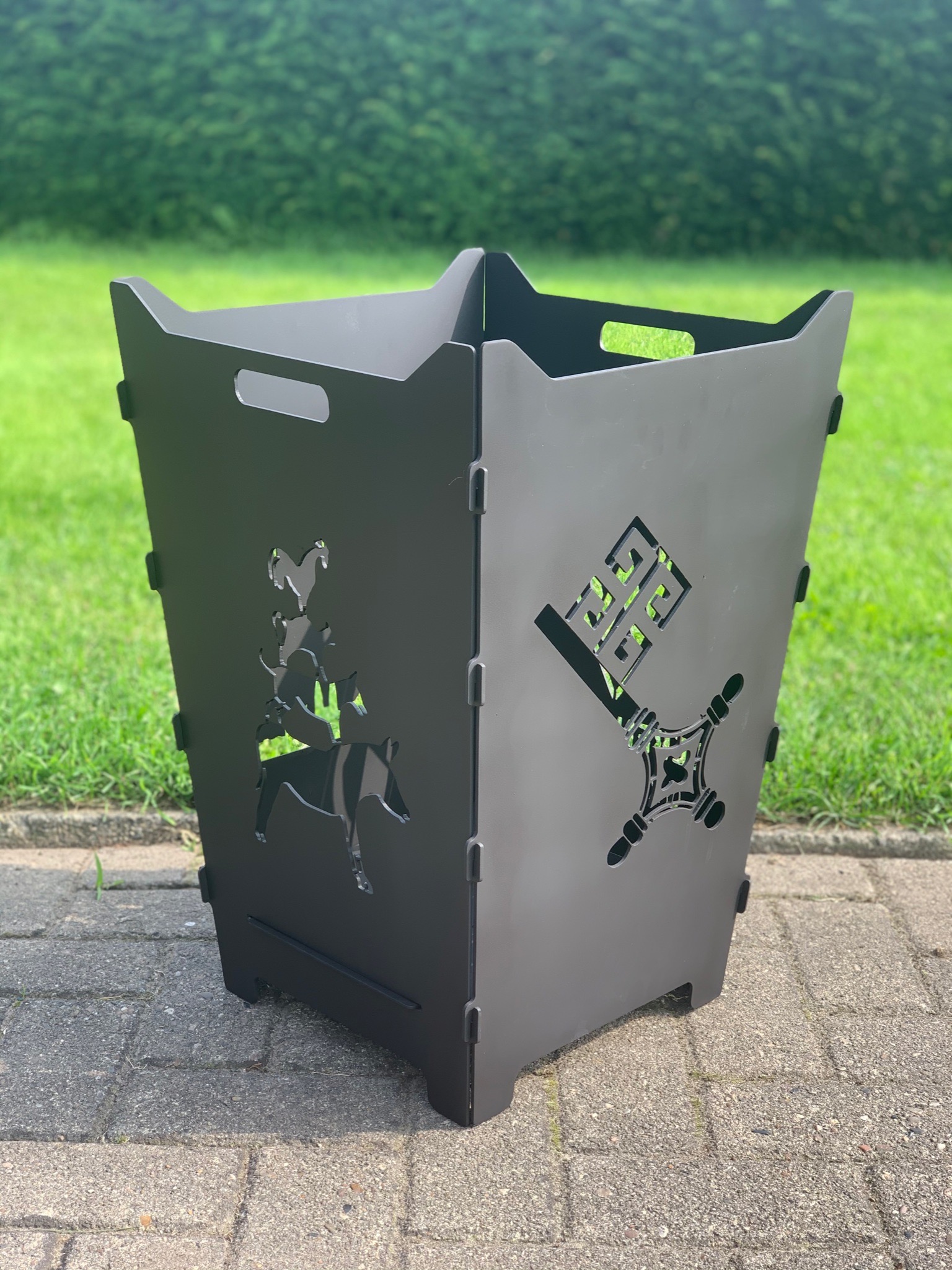 Feuerkorb Feuertonne Bremer Schluessel Stadtmusikanten