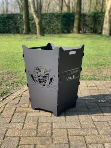 Feuerkorb Feuertonne Deanemark Hvide Sande Kugel1