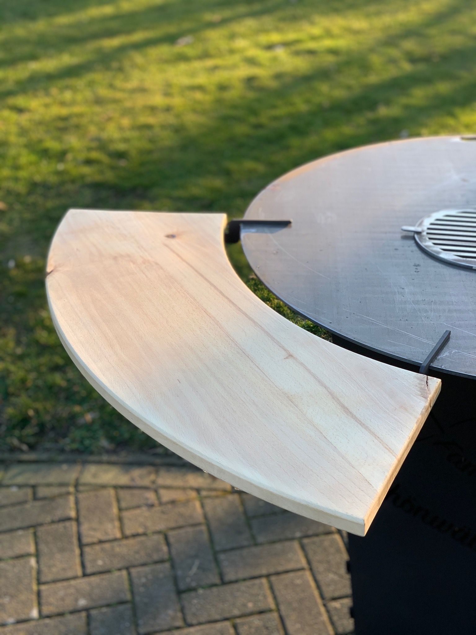 Feuerkorb Feuertonne Grillplatte Einstecktisch Weissbuche