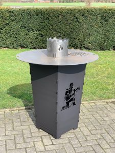 Feuerkorb Feuertonne Grillplatte Wokaufsatz Feuer