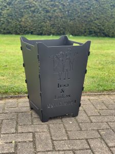 Feuerkorb Feuertonne Hochzeit Trauung Ehepaar1