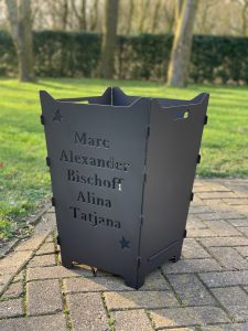 Feuerkorb Feuertonne Kinder Namen Sterne