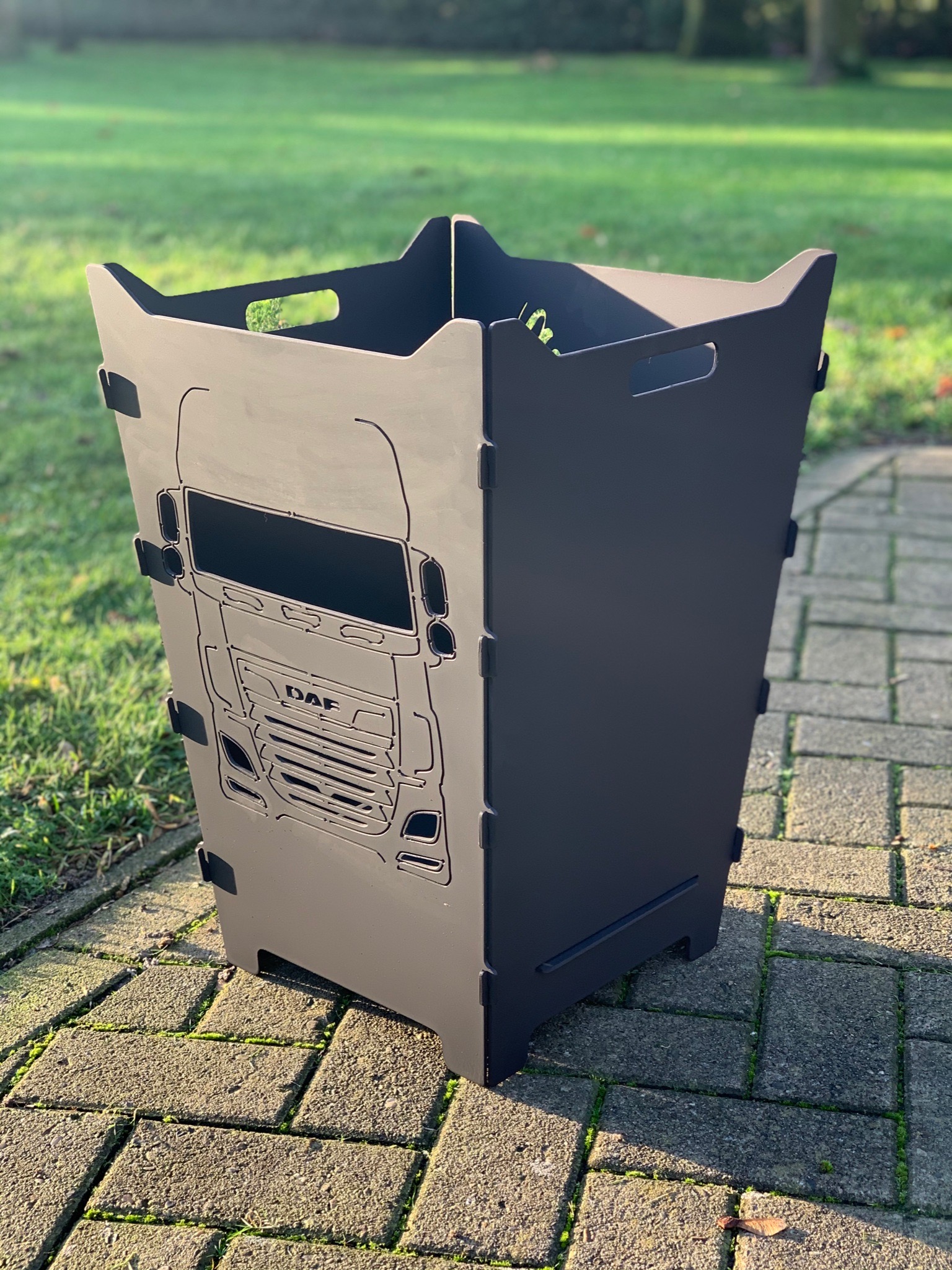 Feuerkorb Feuertonne LKW DAF Scania Volvo