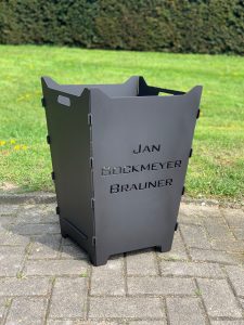 Feuerkorb Feuertonne Lackiercenter Brauner1