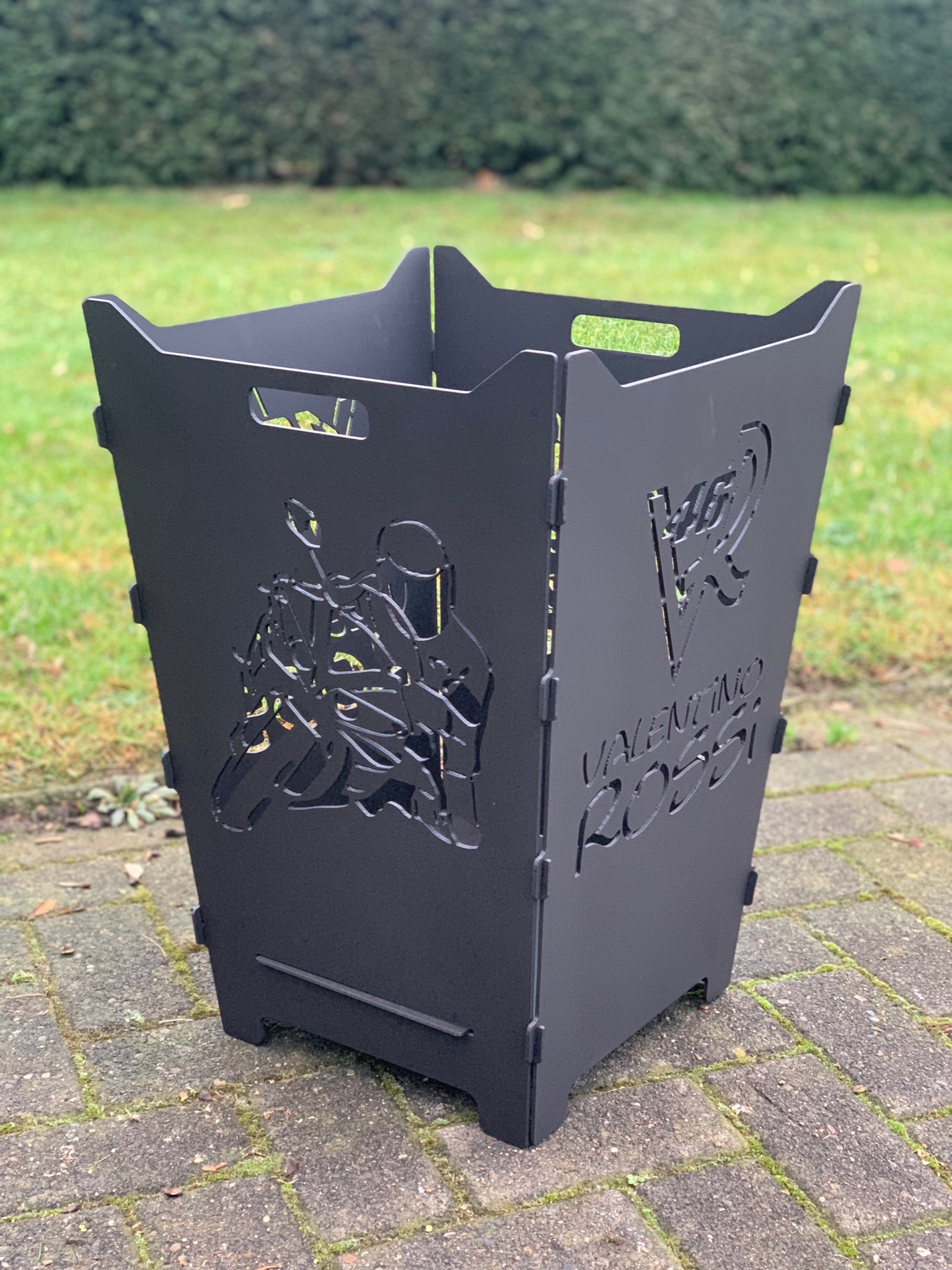 Feuerkorb Feuertonne Motorrad Rennsport