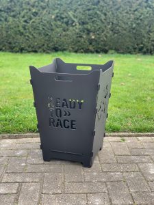 Feuerkorb Feuertonne Motorrad get ready to race