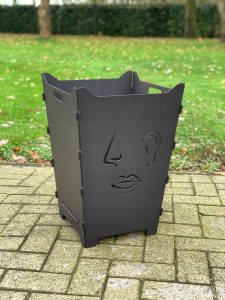 Feuerkorb Feuertonne Ohren Nasen Mund Arzt