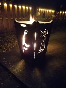 Feuerkorb Feuertonne Sylt Leuchtturm
