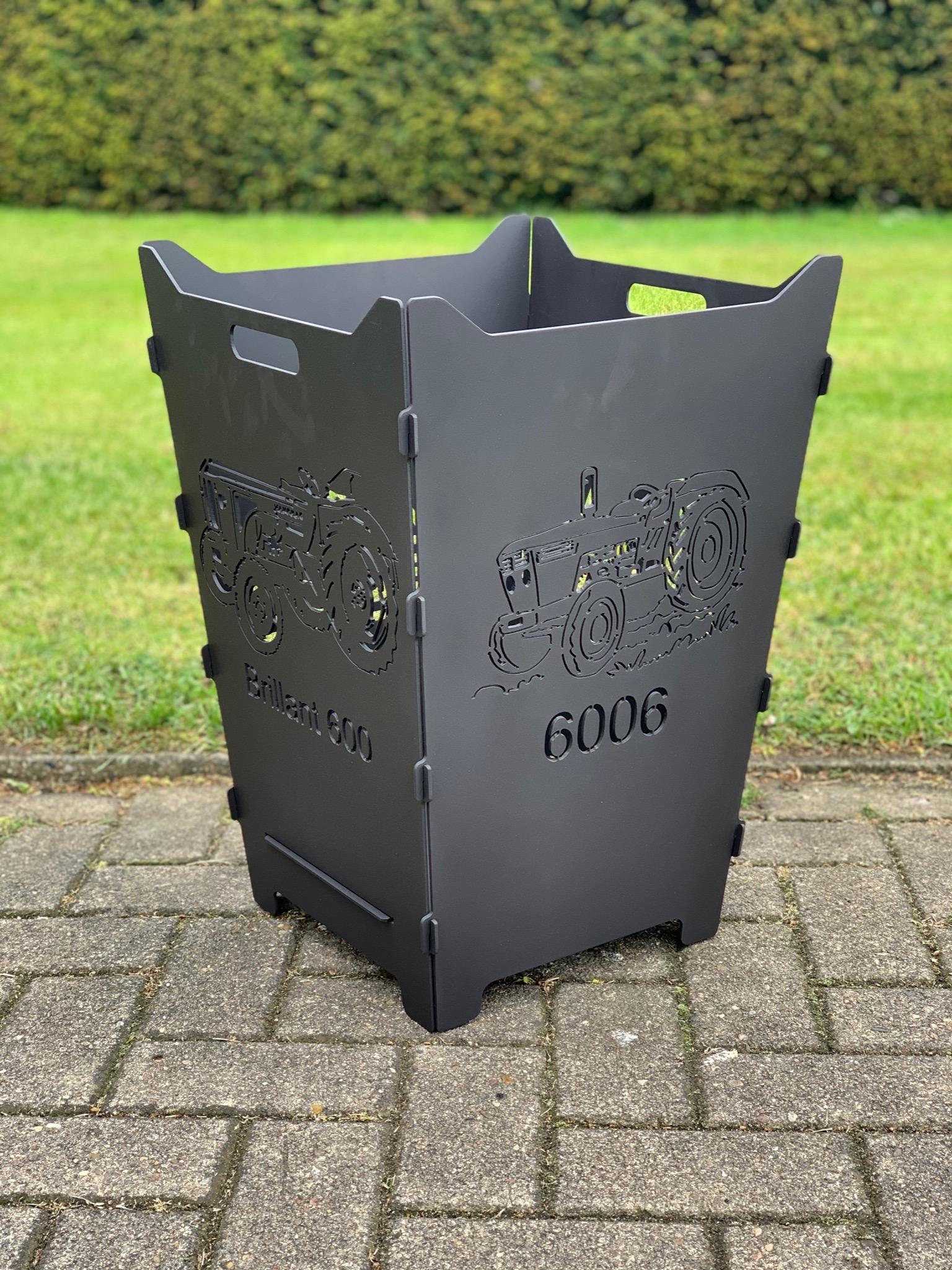 Feuerkorb Feuertonne Trecker Deutz Hanomag Brillant 6006 600