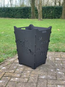 Feuerkorb Feuertonne Udo Lindenberg Ich mach mein Ding Gitarre