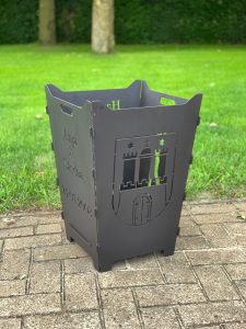 Feuerkorb Feuertonne Wappen Hamburg