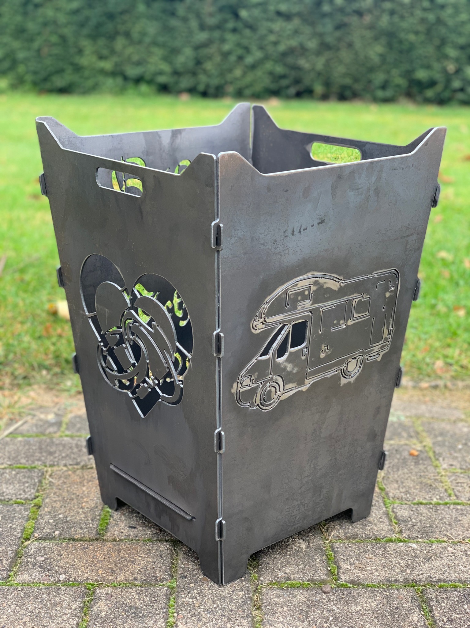 Feuerkorb Feuertonne Wohnwagen Wohnmobil