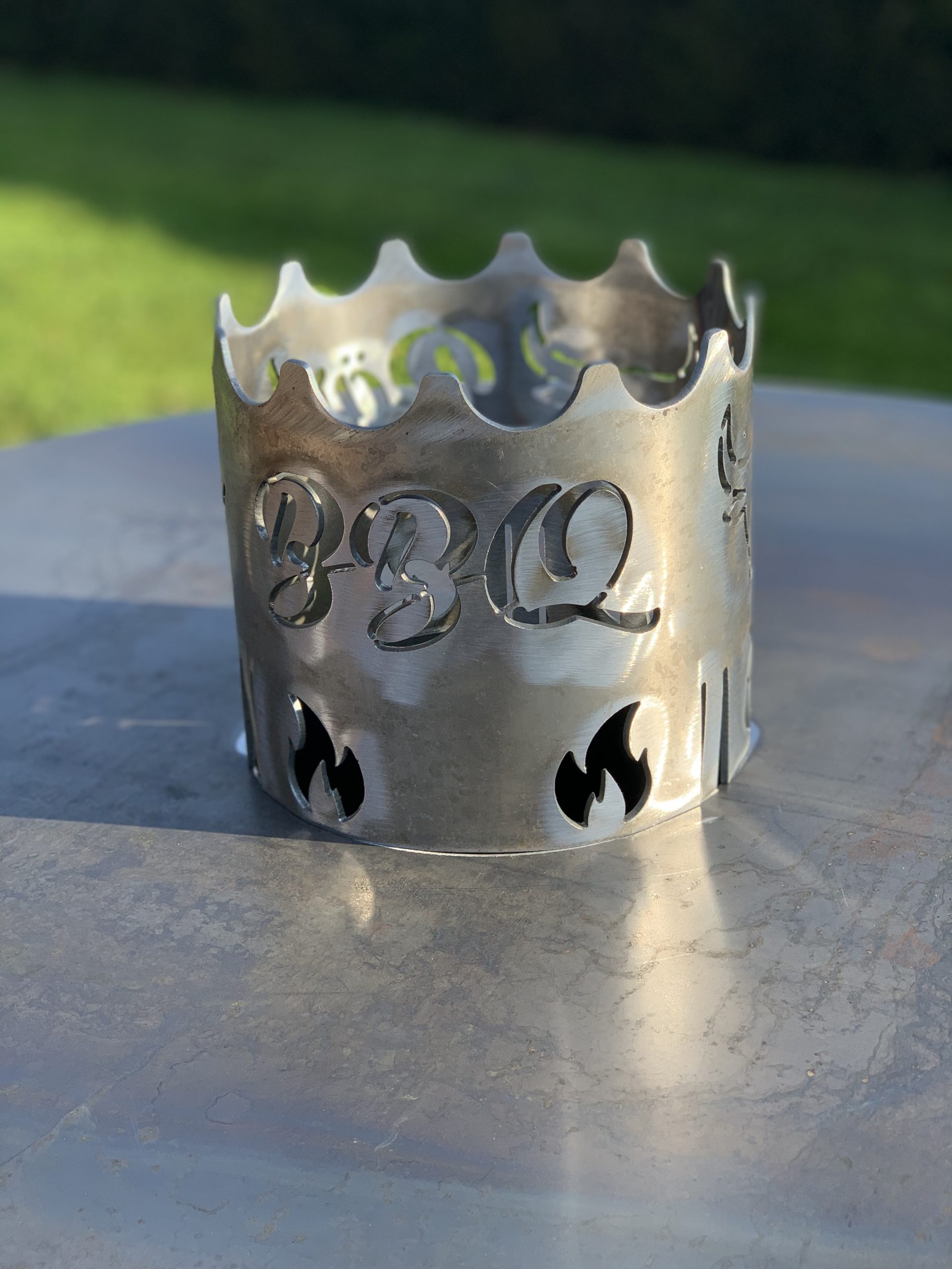 Feuerkorb Feuertonne Wokaufsatz BBQ