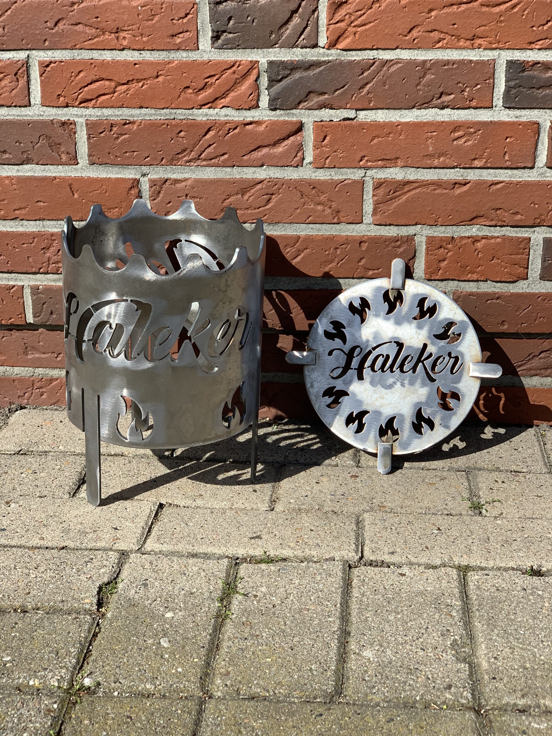 Feuerkorb Feuertonne Wokaufsatz Haleker