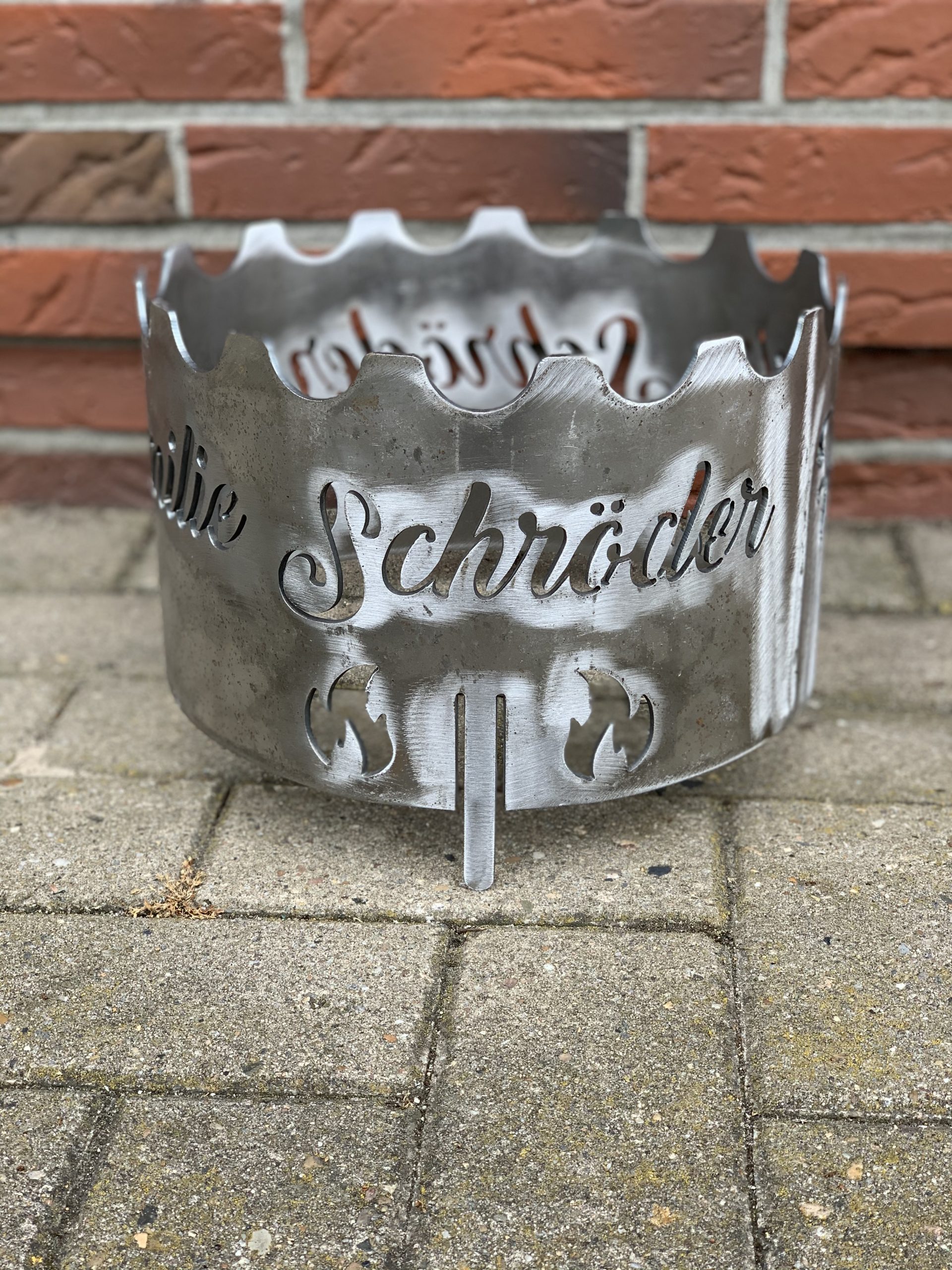 Feuerkorb Feuertonne Wokaufsatz Schroeder