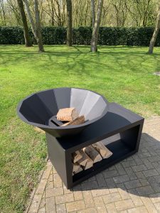 Feuertisch Feuerstelle Grillplatte Plancha2