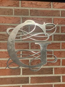 Monogramm Schriftzug G