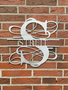 Monogramm Schriftzug Streit