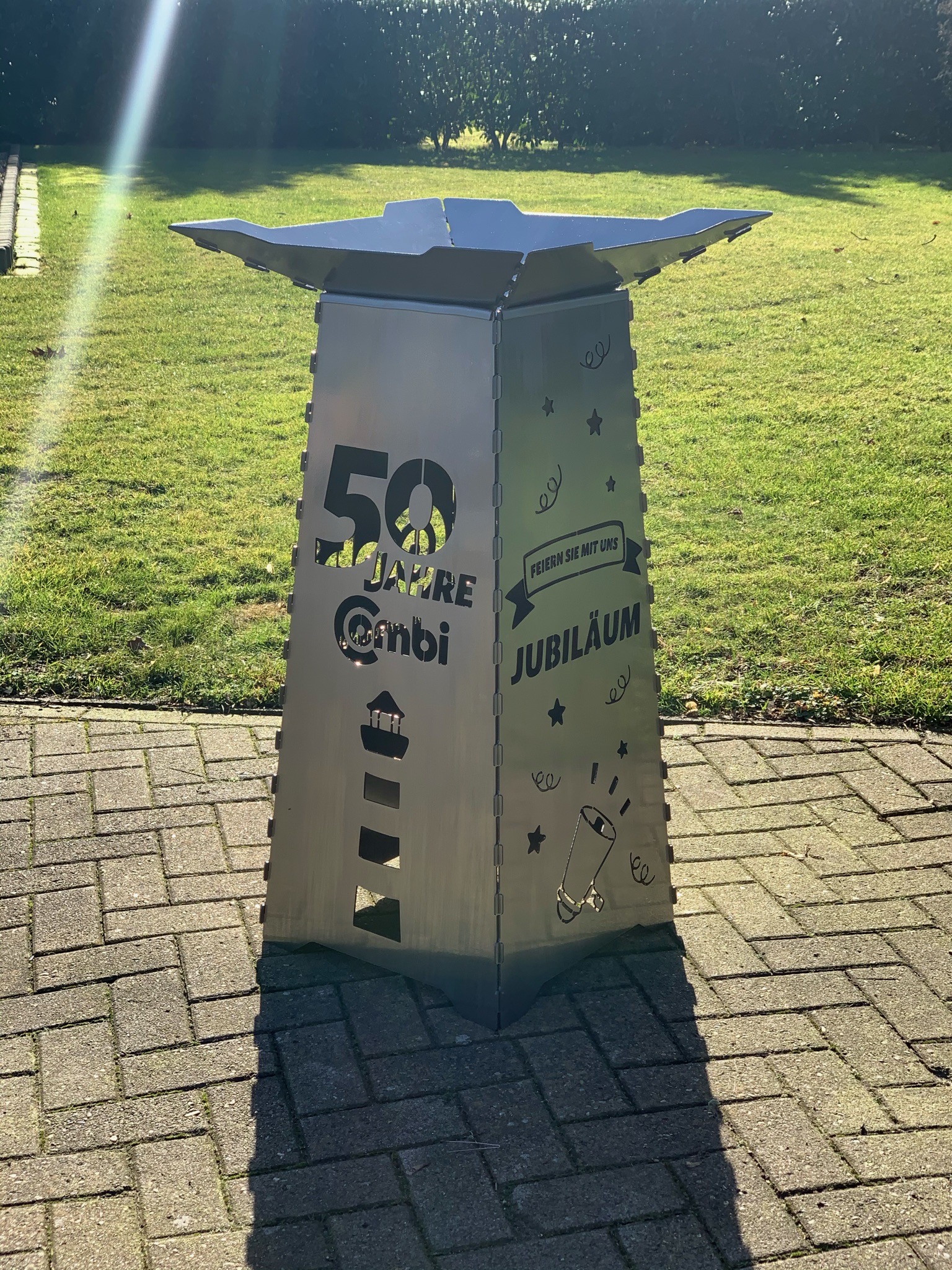 Pflanzsaule Pflanzschale Combi 50 Jahre