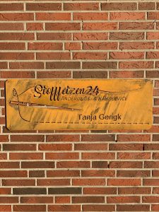 Schild Stofffetzen24