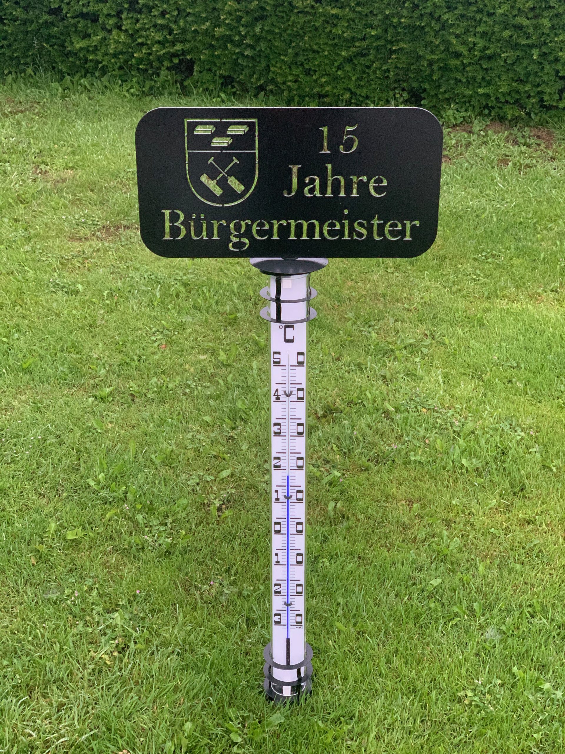 Schild Wappen Gemeinde Boesel