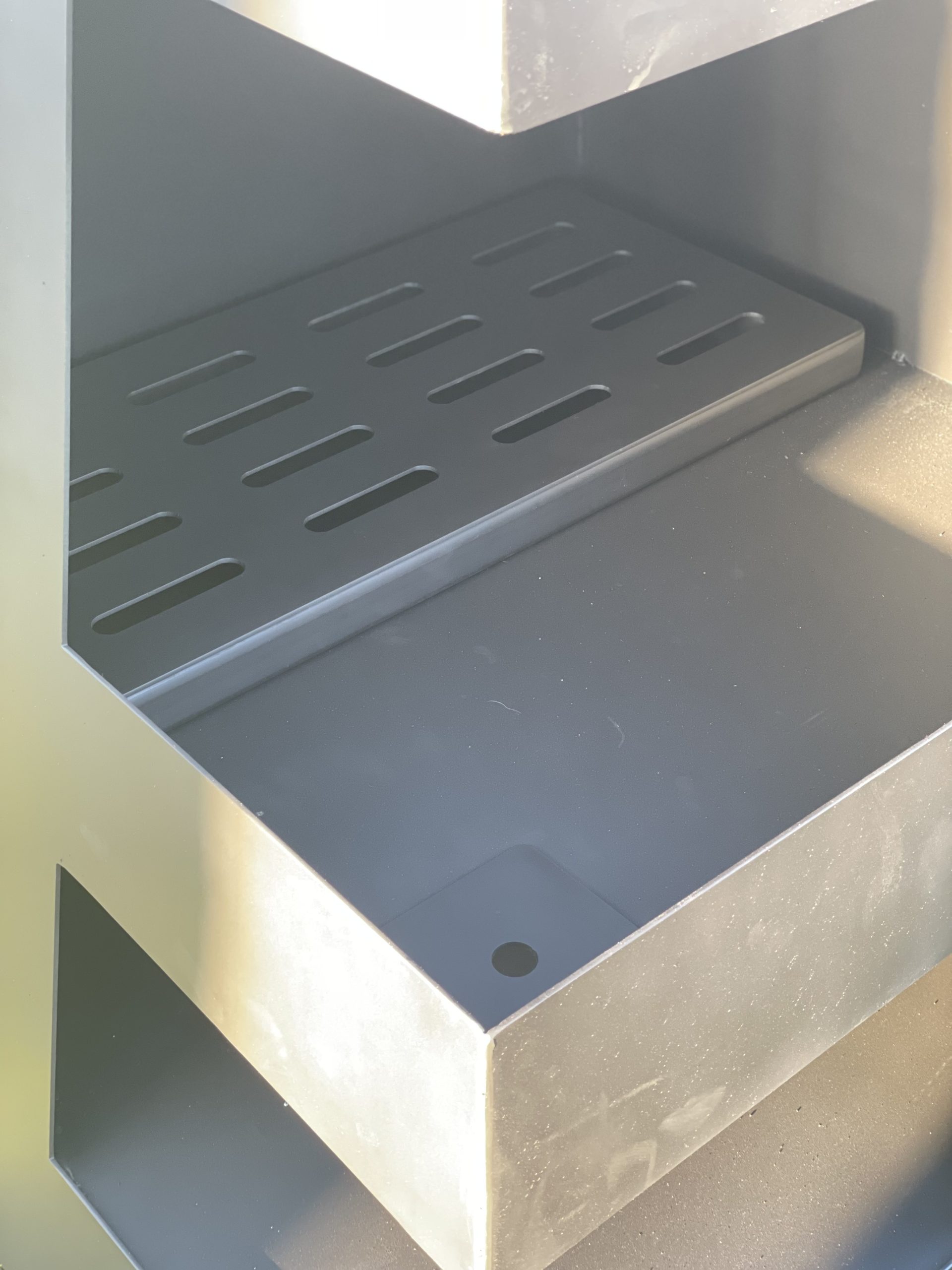 Terrassenofen Feuerstelle Feuertonne Brennkammer