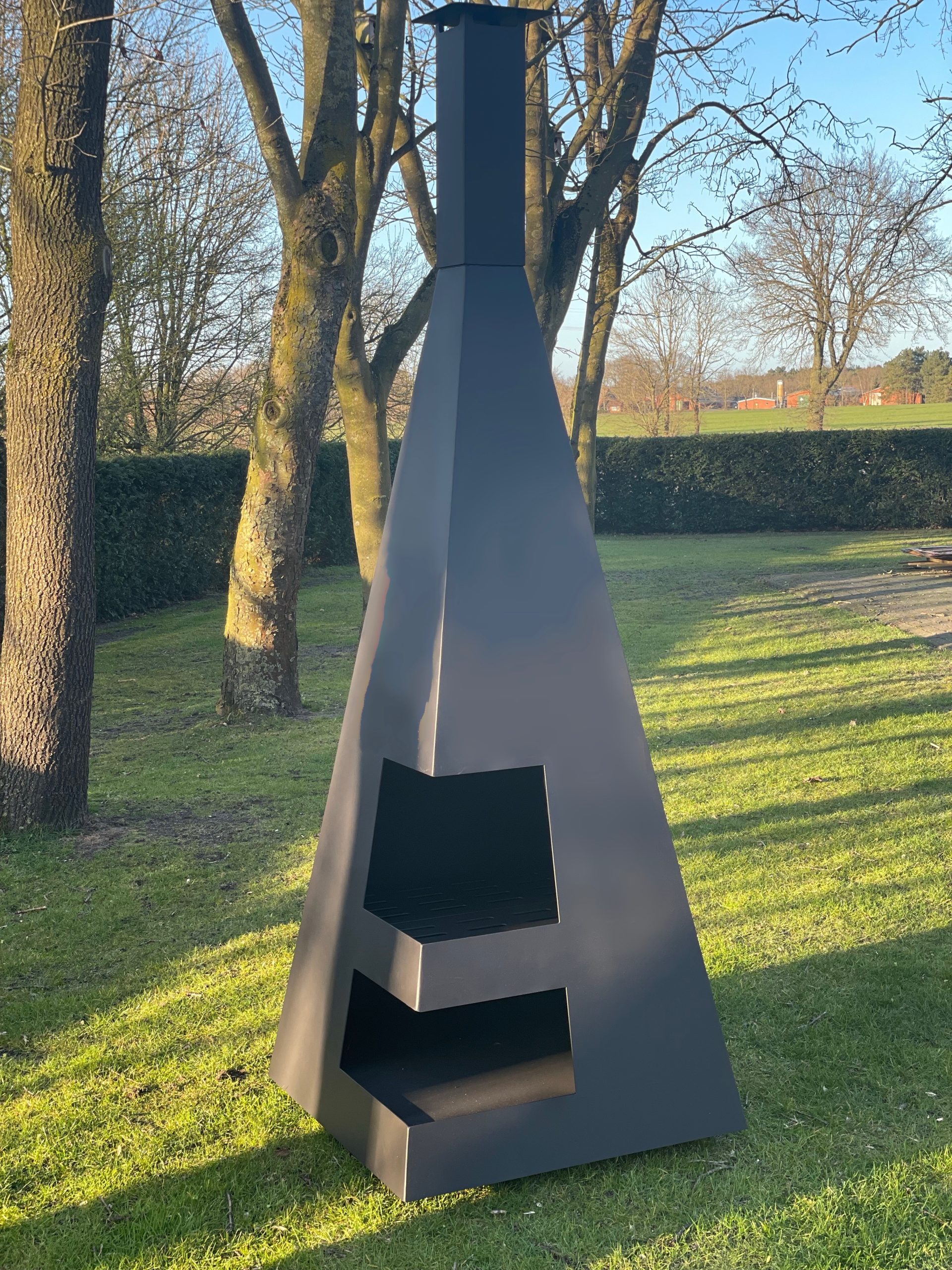 Terrassenofen Feuerstelle ohne Motiv