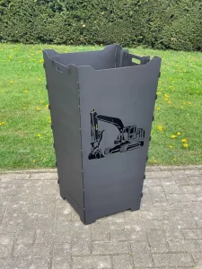 Feuerkorb-Feuertonne-Bagger-Liebherr1
