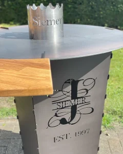 Feuerkorb-Feuertonne-Familie-Monogramm-2