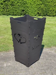 Feuerkorb-Feuertonne-Herzen-Hochzeit-1