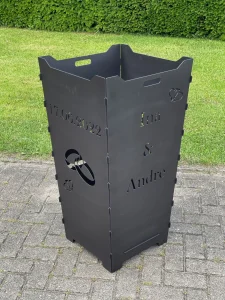 Feuerkorb-Feuertonne-Hochzeit-Ringe-Namen