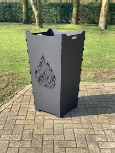 Feuerkorb-Feuertonne-Lagerfeuer-Natur