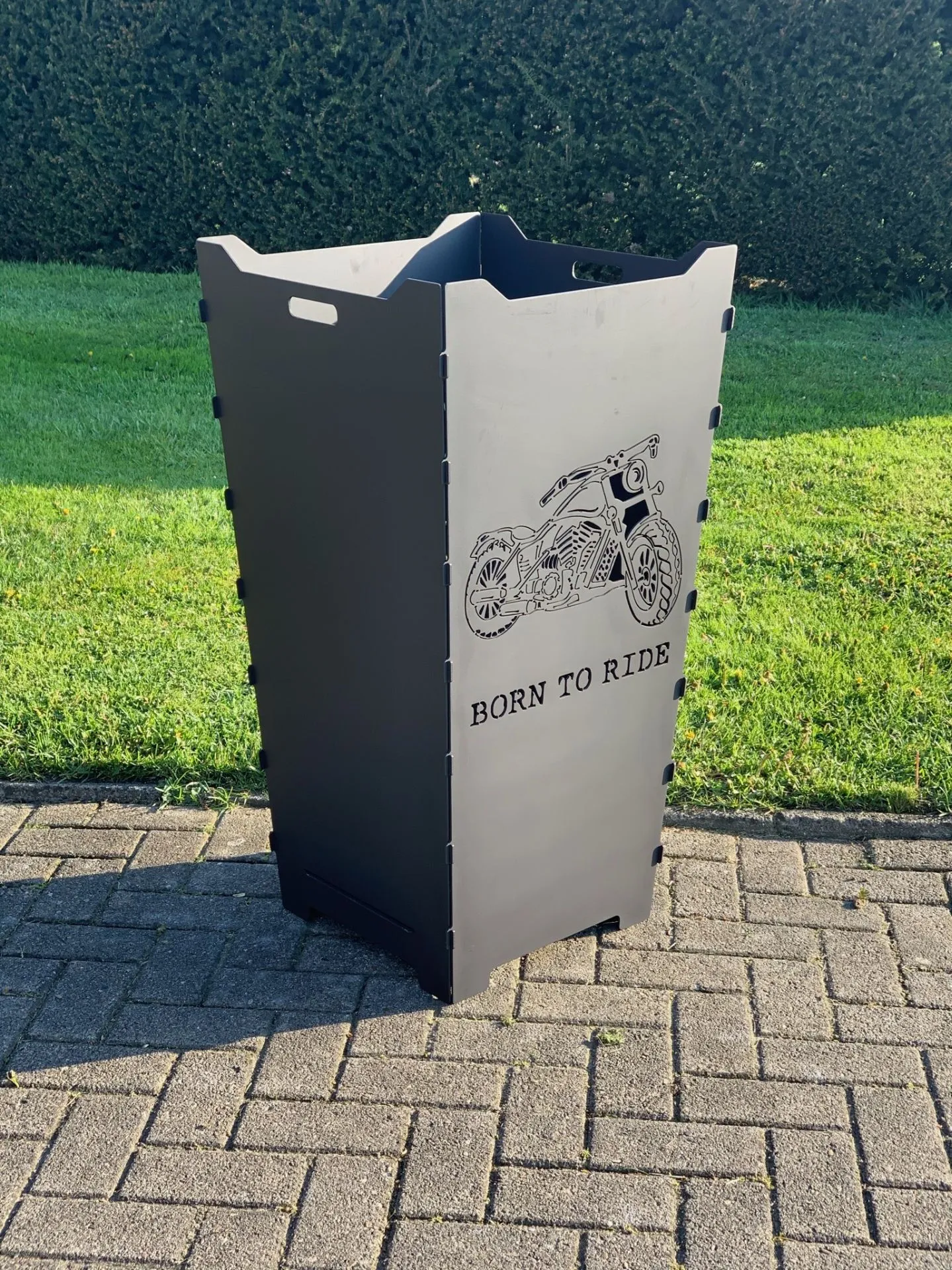 Feuerkorb-Feuertonne-Motorrad-Harley-Davidson1