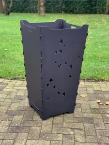 Feuerkorb-Feuertonne-Sternzeichen-Sternbild