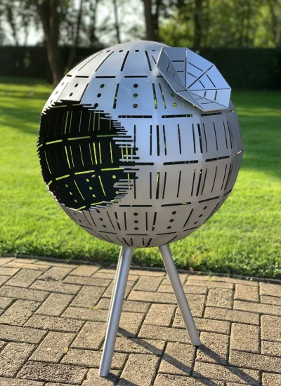 Planetenvernichter-Todesstern-Feuerkugel-Todesfeuer